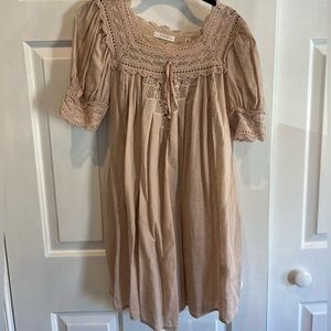 DOEN Navan Dusty Pink Mini Dress